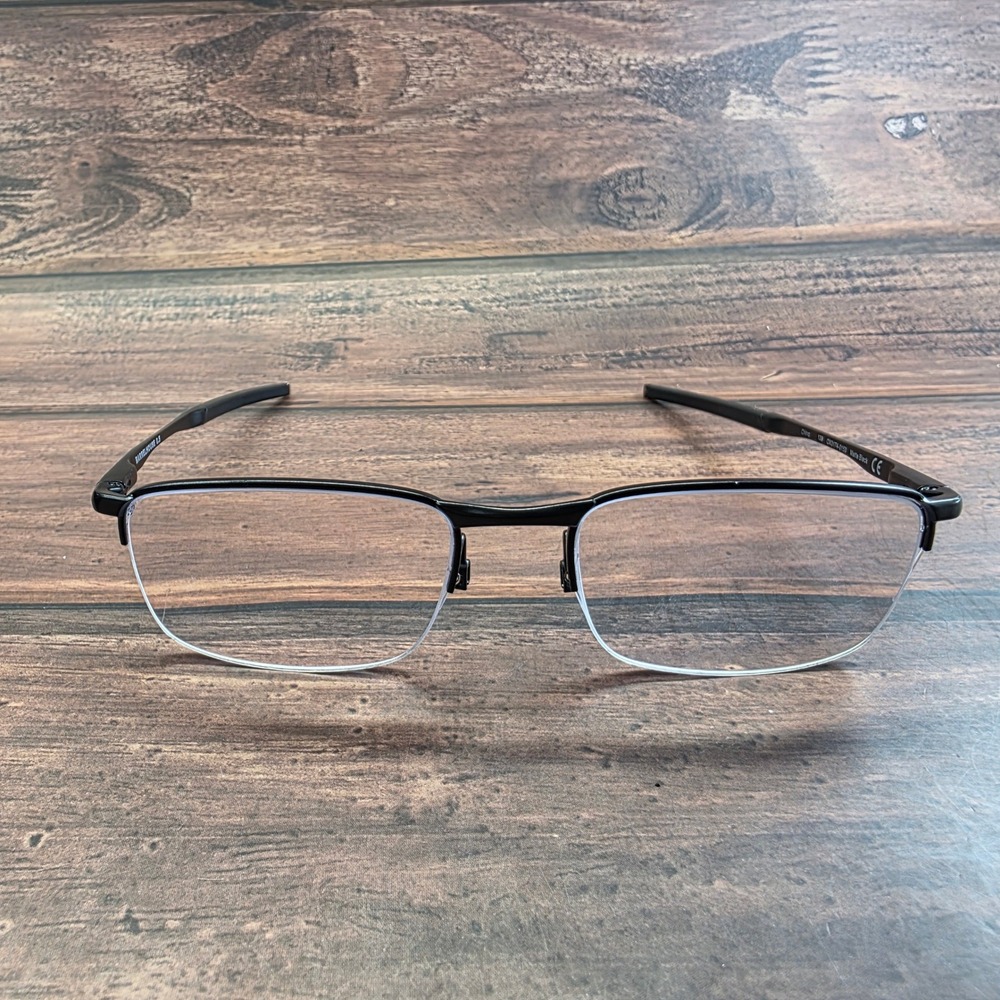 Oakley Barrelhouse 0.5 Mens Matte Black Eyeglasses OX3174-0153 53-18-139 Metal